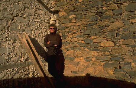 Randy Ulland in Tibet, 1996