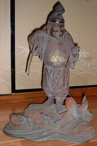 Ebisu, wood, 19th century Ebisu, wood, 19th century