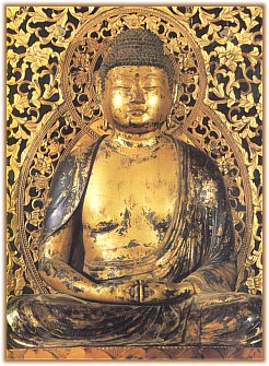 Amida Nyorai, 12th Century, Treasure of Chusonji