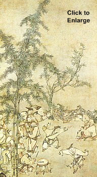 Seven Sages in a Bamboo Grove Seven Sages in a Bamboo Grove