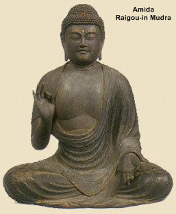 Amida Nyorai, Raigo-in Mudra