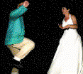 Me Dancing with Melanie at Her Wedding