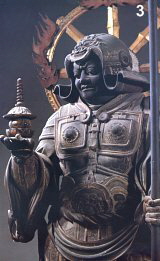 Tamonten, 9th Century, Kofukuji Temple (Nara), Wood, H = 153 cm, National Treasure