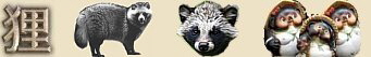 Tanuki, Mujina, and Mami - Manifestations of the shape-shifting, fox-like Japanese Tanuki Tanuki, Mujina, and Mami - Manifestations of the shape-shifting, fox-like Japanese Tanuki