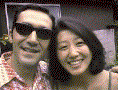Veli Kattoulas and Akiko Yamamoto, July 1998 Veli Kattoulas and Akiko Yamamoto, July 1998