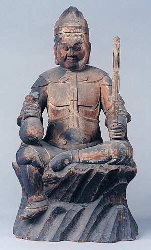 daikokuten, Kongorinji temple, heian period, photo courtesy biwako visitors