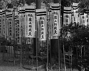 Hata Age Benzaiten Shrine, White Banners