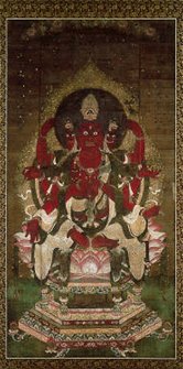 bato kannon, 12th century painting, bostom museum of fine arts