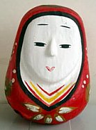 Onna Daruma Lucky Charm