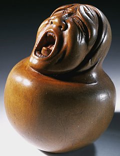 Yawning Daruma (Akubi Daruma)