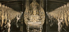 Senju Kannon (1000-armed), 12th Century, Sanjusangendo