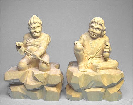 Goki and Zenki Demons, Servants to En no Gyoja Goki and Zenki Demons, Servants to En no Gyoja