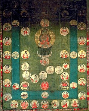 Hokuto Mandala, Kumedadera Temple, Osaka