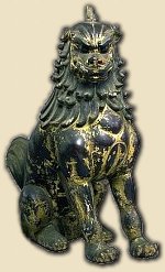 Horned Shishi Lion-Dog, Toji Temple, Kyoto
