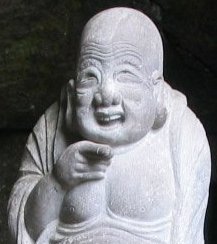 Hotei at Jochiji Temple in Kamakura, photo by Gotoh-san