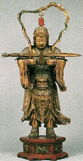 Idaten, Manpukuji Temple, Kyoto, Kamakura Era