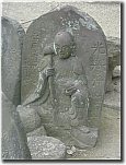 Jizo at Raikoji Shrine in Kamakura