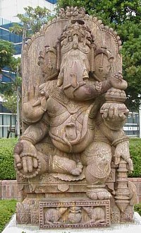 Kankiten Statue, Fukuoka Tower Entrance