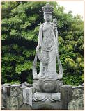 Juichimen Kannon (11-Headed Kannon) at Zenyo-in (Inatori City)