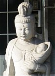 Koyasu Kannon -- Learn about the merging of this deity with her Shinto counterpart, Koyasu-sama.