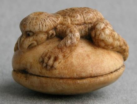 Kappa Netsuke by Ko Bass of Holland