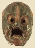 Karura, Gyodo mask, Heian Era 12th Century, Houryuu-ji Temple