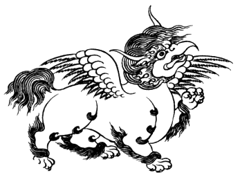 buddhist lion symbol