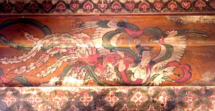 Karyoubinga Panel Painting, 1603 AD, Nakayamadera Temple iHyogo Prefecture) Karyoubinga Panel Painting, 1603 AD, Nakayamadera Temple iHyogo Prefecture)