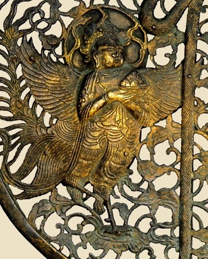 Karyoubinga, Closeup of Keman at Chuusonji Temple Karyoubinga, Closeup of Keman at Chuusonji Temple