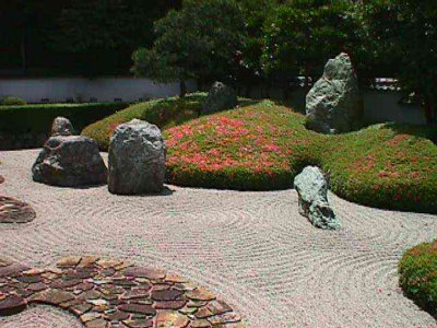 Rock Garden at Komyoji Temple, Jodo Sect, in Kamakura Rock Garden at Komyoji Temple, Jodo Sect, in Kamakura