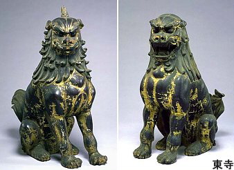 Koma-inu at Toji Temple, Photo Courtesy Kyoto National Museum