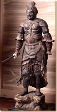 Makora, Heian era, by Chosei, at Koryu-ji Temple in Kyoto (courtesy http://www.jinjapan.org/museum/bud/tenbu/tenbu03/tenbu03.html)