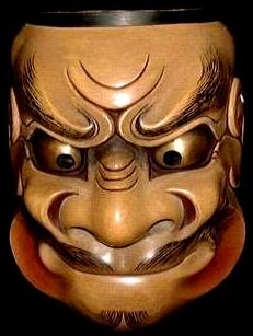 Beshimi Tengu Noh Mask