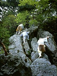 Okugake or Mineiri - Pilgrimage around Mt. Omine Okugake or Mineiri - Pilgrimage around Mt. Omine