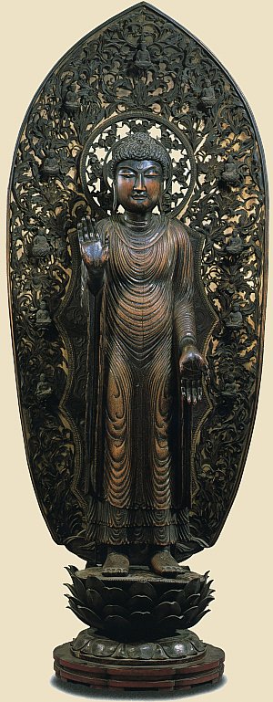 Shakya, Treasure of Seiryuji Temple, Northern Song Dynasty, China, AD 960 to 1126, brought to Japan from China in 987 Shakya, Treasure of Seiryuji Temple, Northern Song Dynasty, China, AD 960 to 1126, brought to Japan from China in 987