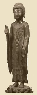 Kamakura Period, Photo courtesy Nara National Museum; statue of Shaka Nyorai