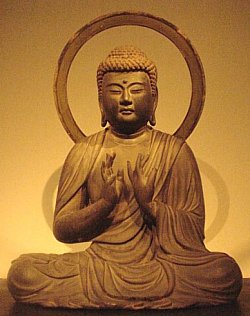 Kamakura Era, Gokuraku-ji Treasure, Life-size Wooden Statue of Shaka Nyorai Kamakura Era, Gokuraku-ji Treasure, Life-size Wooden Statue of Shaka Nyorai