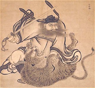 Shoki - Painting by Sesson Shukei, photo courtesy Kyoto National Museum Shoki - Painting by Sesson Shukei, photo courtesy Kyoto National Museum
