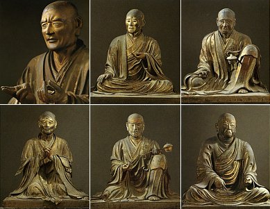 Six Patriarchs of Hosso Sect in Japan