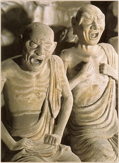 Ascetics Near Starvation -- At Horyuji, 711AD, North Side, Tohonshimengu Ascetics Near Starvation -- At Horyuji, 711AD, North Side, Tohonshimengu