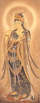 Modern Painting of Yoryu Kannon (Willow Kannon)