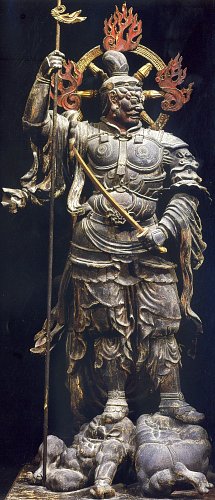 Zochoten, Toji Temple, Heian 839 AD, Height = 184.2 cm, Wood