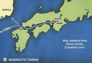 Munakata Taishi, Map Munakata Taishi, Map