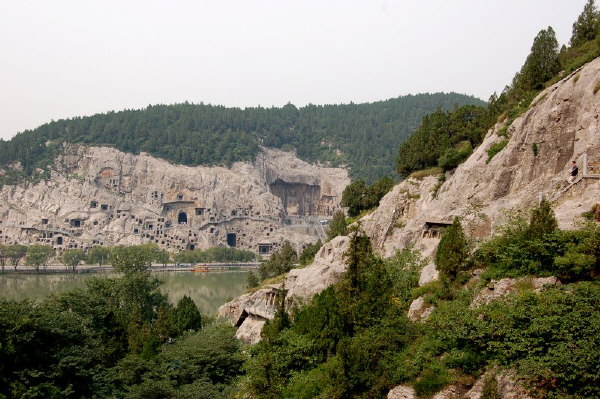 Longmen Caves - West Side