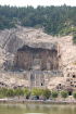 Longmen Caves - West Side, Fengxian Temple in center