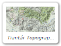 Tiantái Topography. See Peakery. The sites we visited are highlighted, as is our hotel.