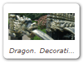 Dragon. Decorative dragon gate outside Wòlóng Shānzhuāng Hotel 卧龍山莊. Link to our hotel.