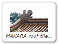 MAKARA roof tile at Zhìzhě Pagoda (Zhìzhě ròushēntǎ 智者肉身塔). 