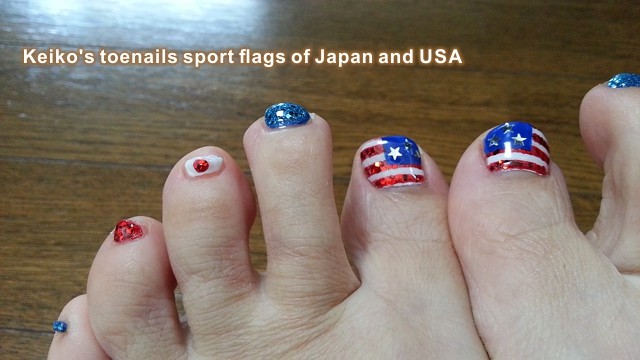 keiko Toe Nails 2014