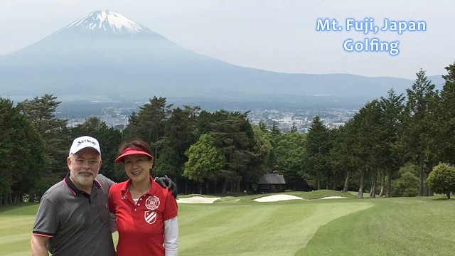 keiko-mark-golfing-2016-Mt.-Fuji